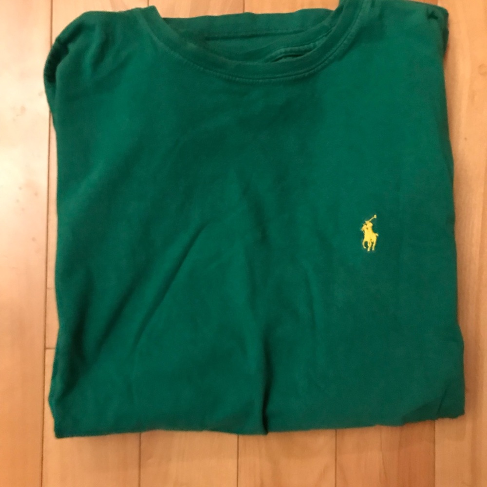 Polo Ralph Lauren green long sleeve T-shirt